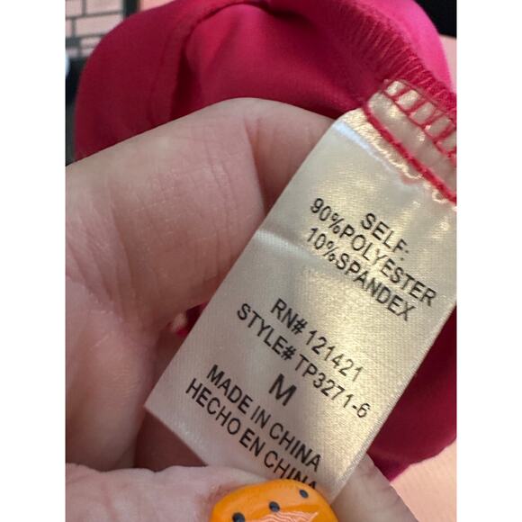 Ellison Women's Medium Hot Pink Pleated Pocketed High Rise Classy Shorts - Picture 8 of 11